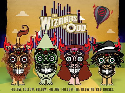 Sin Camp 2015 Poster burning camp dead devil event evil flipside flyer pitchfork poster sin wizard