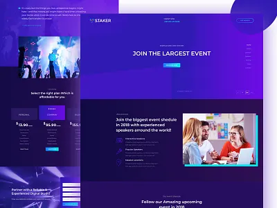 Event Conference Landing business conference event event landing landing