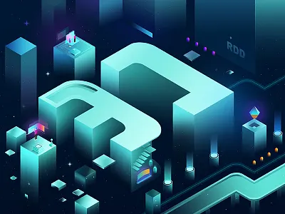 The Roads 2.5d black design fans followers radesign rdd ui ux