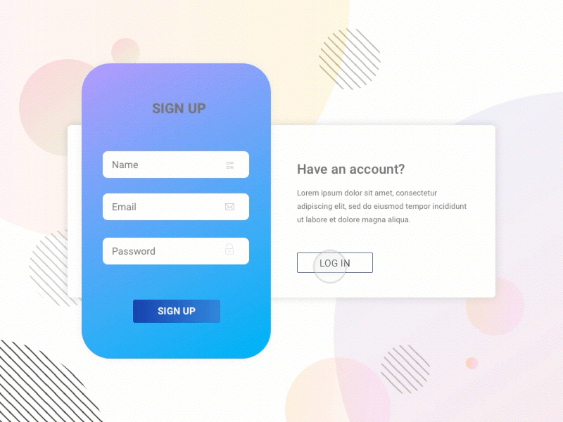 Login Page Design design login ui ux
