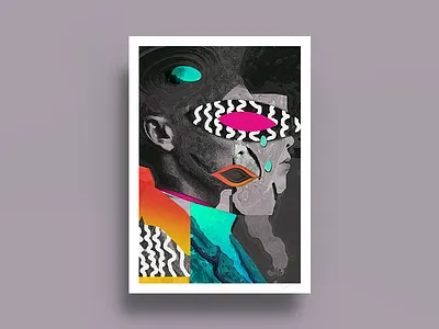 No title. artwork creative design explorations fluid graphic illustration poster print shape