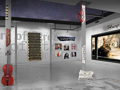 Art of Stream 3d art stream ui ux web website