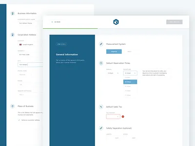 Onboarding forms button dropdown error form form field marina maven pro minimal onboarding progress registration web