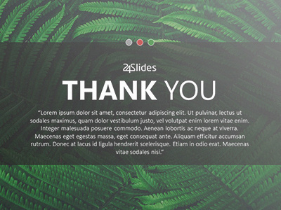 Thank You Slides PowerPoint Template | Free Download 24slides branding corporatedesign download graphicdesign modern presentationlayout presentations presenting