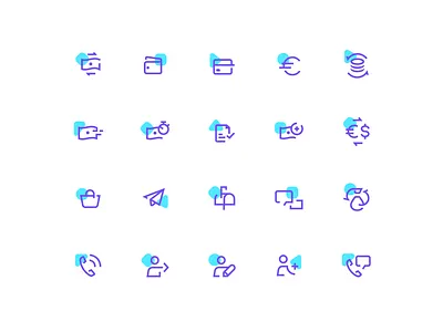 FERPAY icons set flat icon icons ui ux