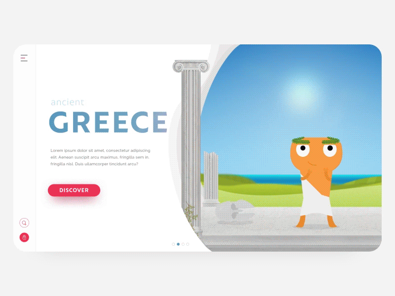 MyCreature - educational app animation app design educational interactive kids ui