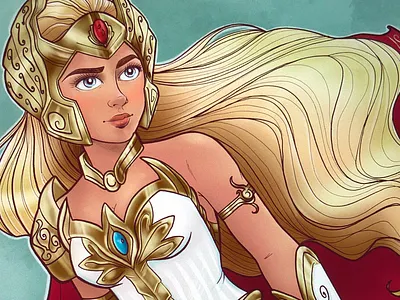 She-Ra The Princess of Power digital art procreate she ra sketch