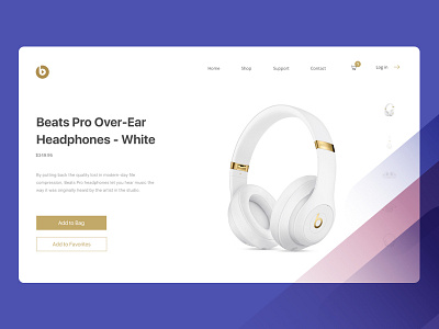 Product Landing Page header landing page psd site sketch typography ui ux web webdesign website