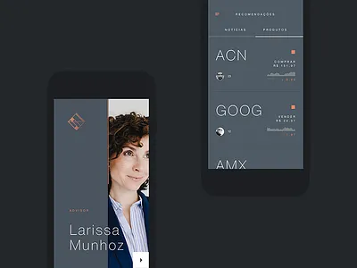 Product Concept app bank banking cards credit financial flat interface simplicity ui
