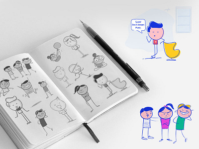 Lollypop Mascot character illustration mascot