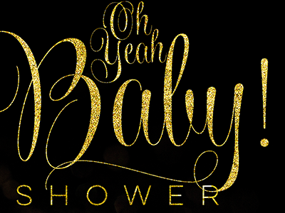 Black and gold Stylish Glam • Card Design black gold glamour inspiration invitation cards printed design stylish