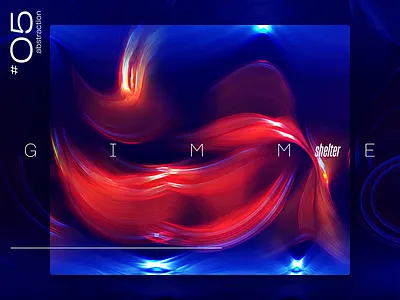 Abstract Illustration 05 abstract baugasm digital art illustration typography