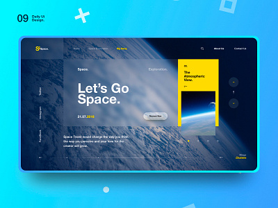 Si™ Daily Ui Design 009 discover everydayuidesign explore graphics design nasa space tour travel uidesigns uiinspirations uiuxdesign ultimateui