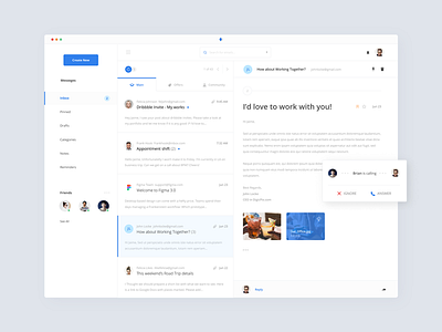 📮 Inbox client app app desktop inbox mail ui ux