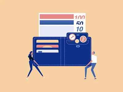 Pay for life colors graphic illustrations poster vector