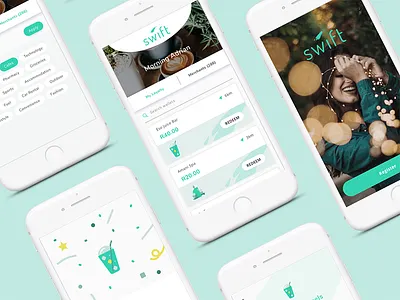 Multiple-wallet loyalty app app design banking earn loyalty rewards wallet