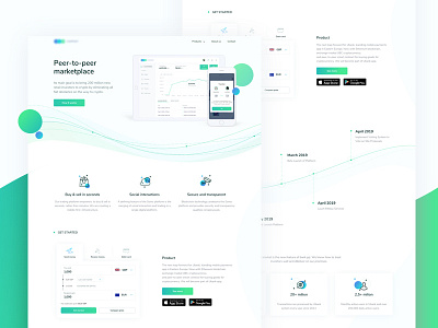 Peer to peer marketplace part2✨ bitcoin blockchain crypto cryptocurrency currency design ethereum exchange ico website