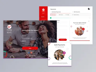 Virgin Money Spot B2C Platform banking bulkpayments finance groupay individualpayments pay platform tech