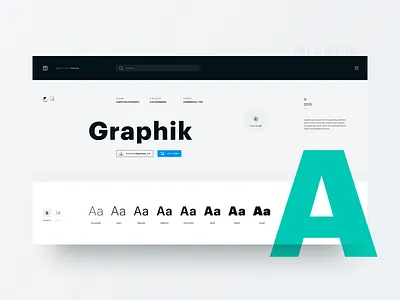 Graphik Typeface design font graphik lettering sans specimen type typeface typography ui ux web
