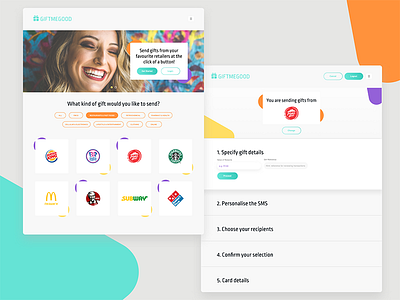 Voucher portal concept payment portal responsive design vouchers web design