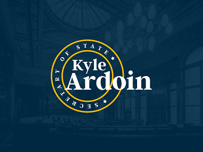 Secretary of State brand government logo louisiana monogram political politics seal state