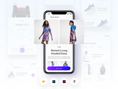 Brake UI Kit 2.0 - E-Commerce Shopping Store Template app e commerce free ios shop store template ui ui kit ux