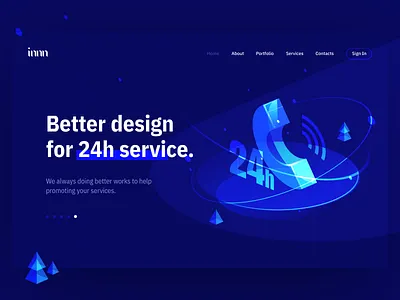 Home Illustration 05 2.5d home page illustration isometric