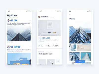 SNS-App-2 clean concise estate real