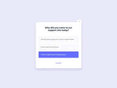 Support Survey UI Design ildiesign ildiko ignacz kit ui support supports survey survey ui ui ui design ui kit ui pattern ux ux design