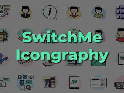 SwitchMe Icon Set graphic design icongraphy icons illustration