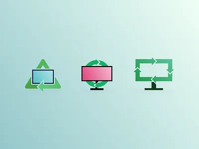 Computer Recycle Icons branding computer icon recycle