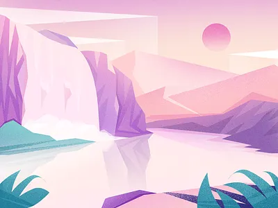 Celebrate the wonderful morning scenery