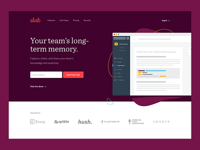 Slab is on Product Hunt! animation app branding design flat icon illustration logo type typography ui ux