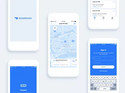 Logistic applications for ios blue flow ios iphone logistic minimal