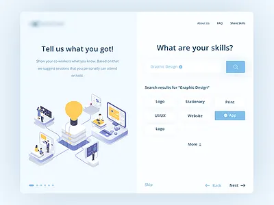 Onboarding Screen app e learning education illustration onboarding ui design ui designer ux design ux designer web app website