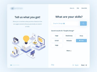Onboarding Screen app e learning education illustration onboarding ui design ui designer ux design ux designer web app website
