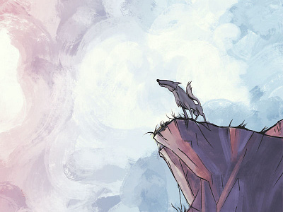Illustration daubbrushes illustration