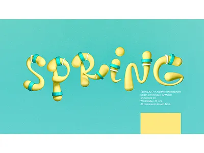 3D Lettering 3d c4d cinema4d color graphicdesign letter lettering typography