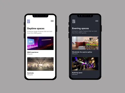 Day and Evening Features darkui ios iphonex mobile portfolio responsive uidesign uiux userinterface uxdesign webdesign website