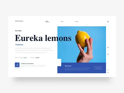 Lemons-1 lemons，ui，ue，web，fruits united，hiwow