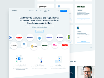 Appinio Marketing Website appinio art direction icons illustration survey ui ux web webdesign website