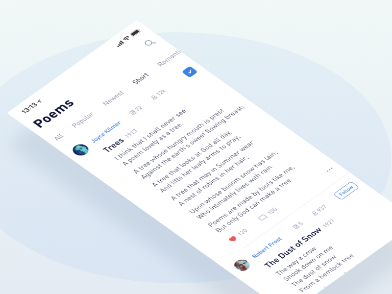 Example of App for Poetry