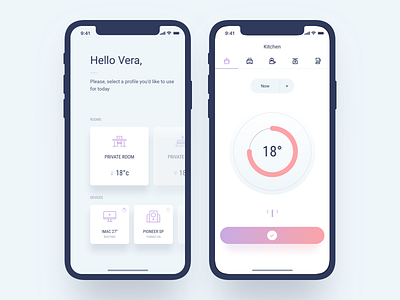 Smarto Home App app control design desktop interface ios landing photography typography ui ux