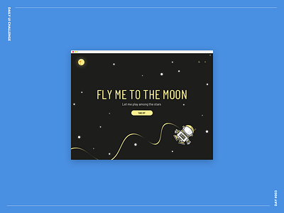 Landing Page challenge checkout colors daily ui challenge dark desktop detail illustration light moon ui web