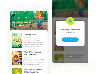 Read time app function icon k12 kid kids ui