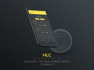 HLC New Hybrid Crypto Currency ! psd coin bitcoin smooth ui hybrid crypto currency ico ux