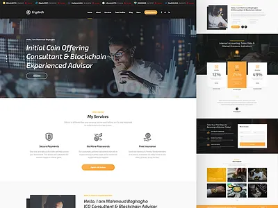 Cryptech ICO Consultant bitcoin bitcoin wordpress theme blockchain crypto currency trading cryptocurrency cryptocurrency advisor cryptocurrency investments digital currency ico agency ico consulting litecoin mining online wallet