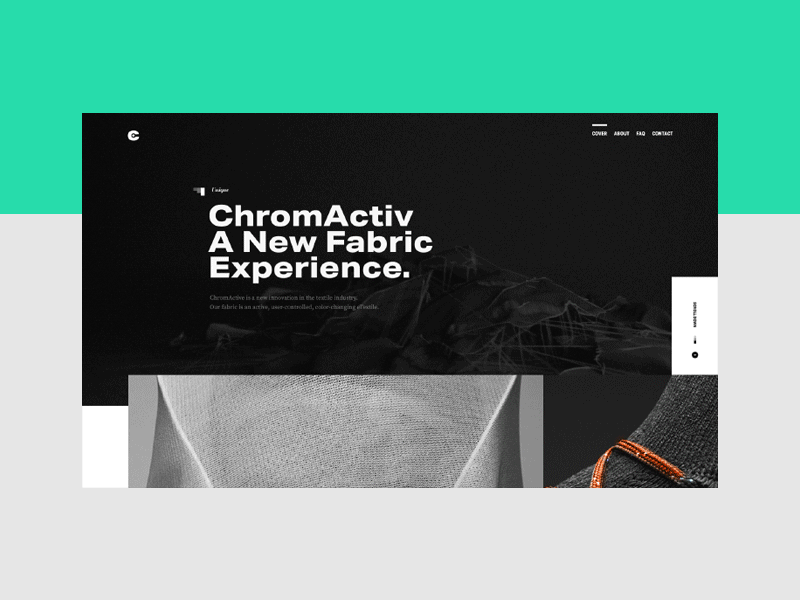 ChroMorphous Patterns animation clothing colors editorial fashion illustration interactive product simple technology textile web