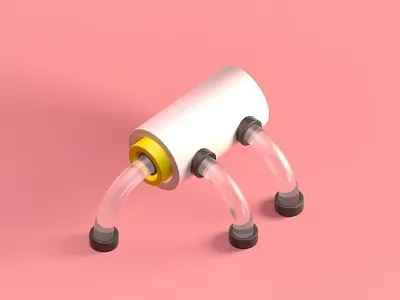 Tube C4D Practice cinema4d illustration rendering