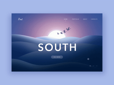 Port animals animation branding graphic illustration illustrations logo minimalism nature product product design the glyph typography ui ux vector web web design website white